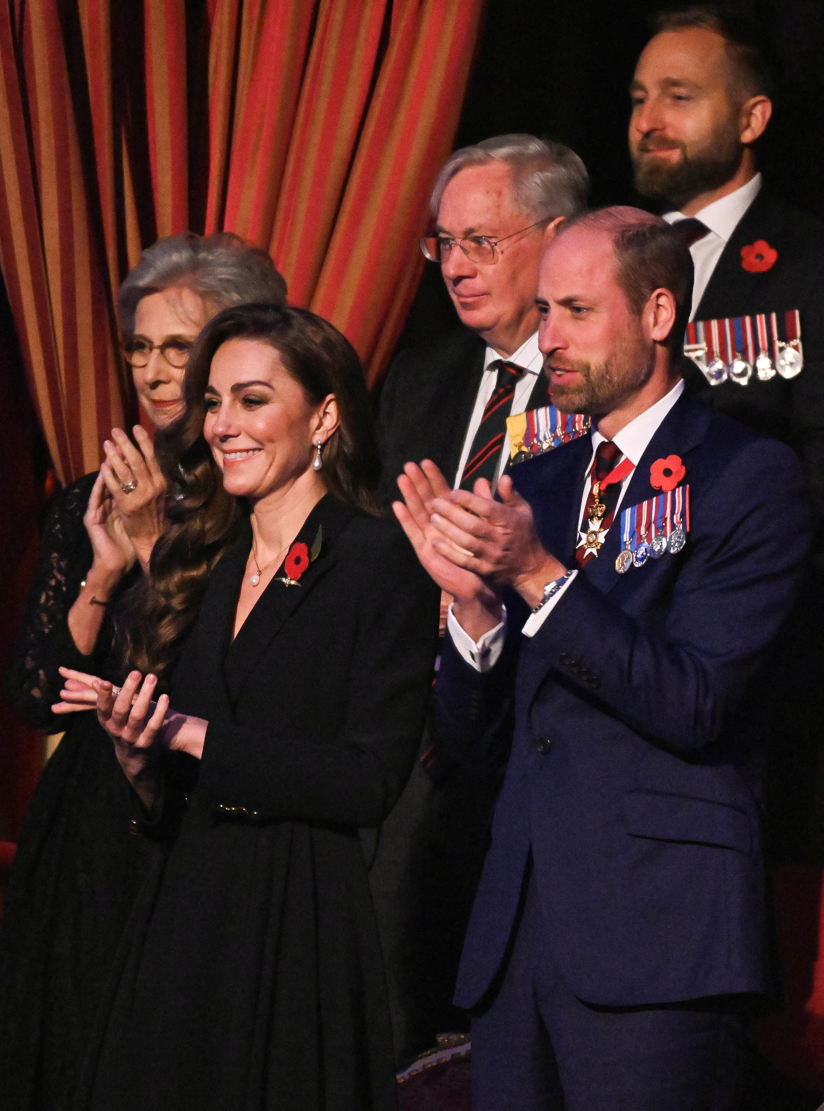 Catherine, Prinzessin von Wales, und Prinz William, Prinz von Wales, in der Royal Albert Hall | Quelle: Getty Images