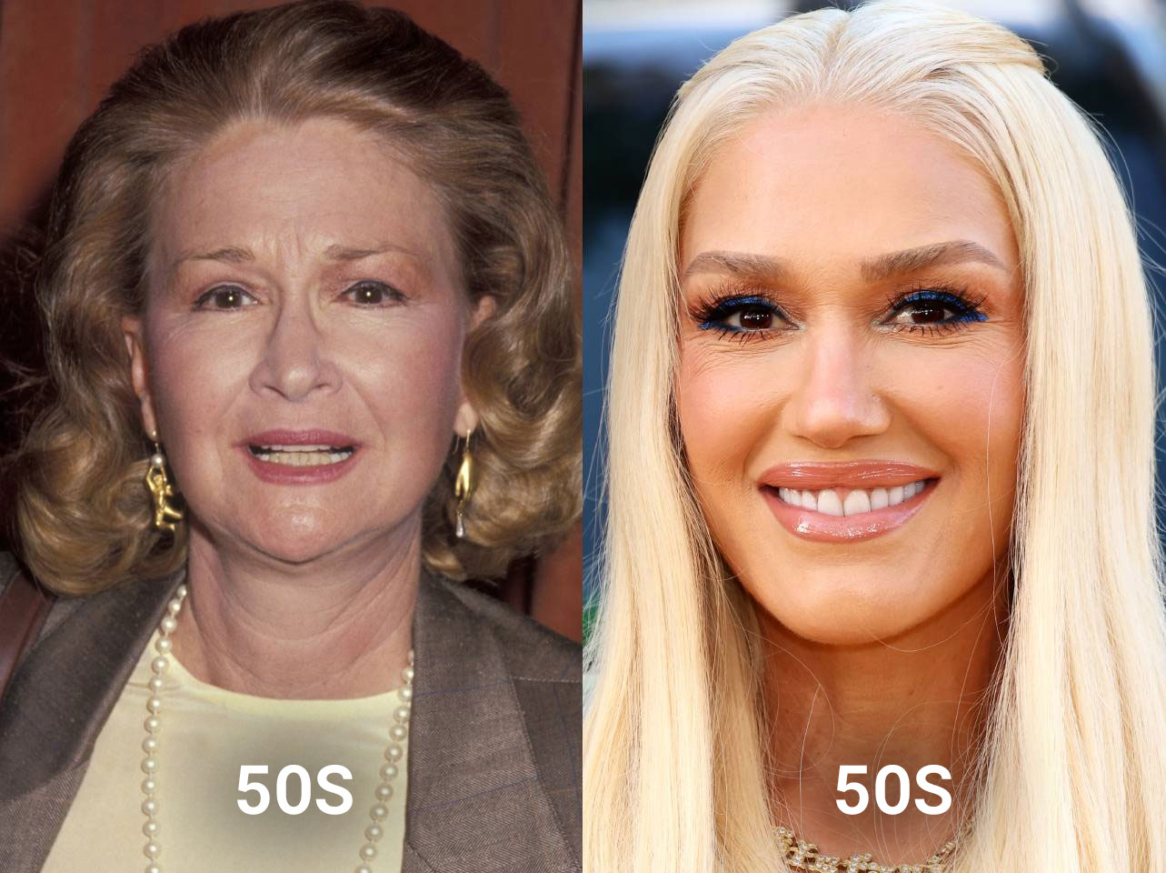 Diane Ladd und Gwen Stefani in ihren 50ern | Quelle: Getty Images