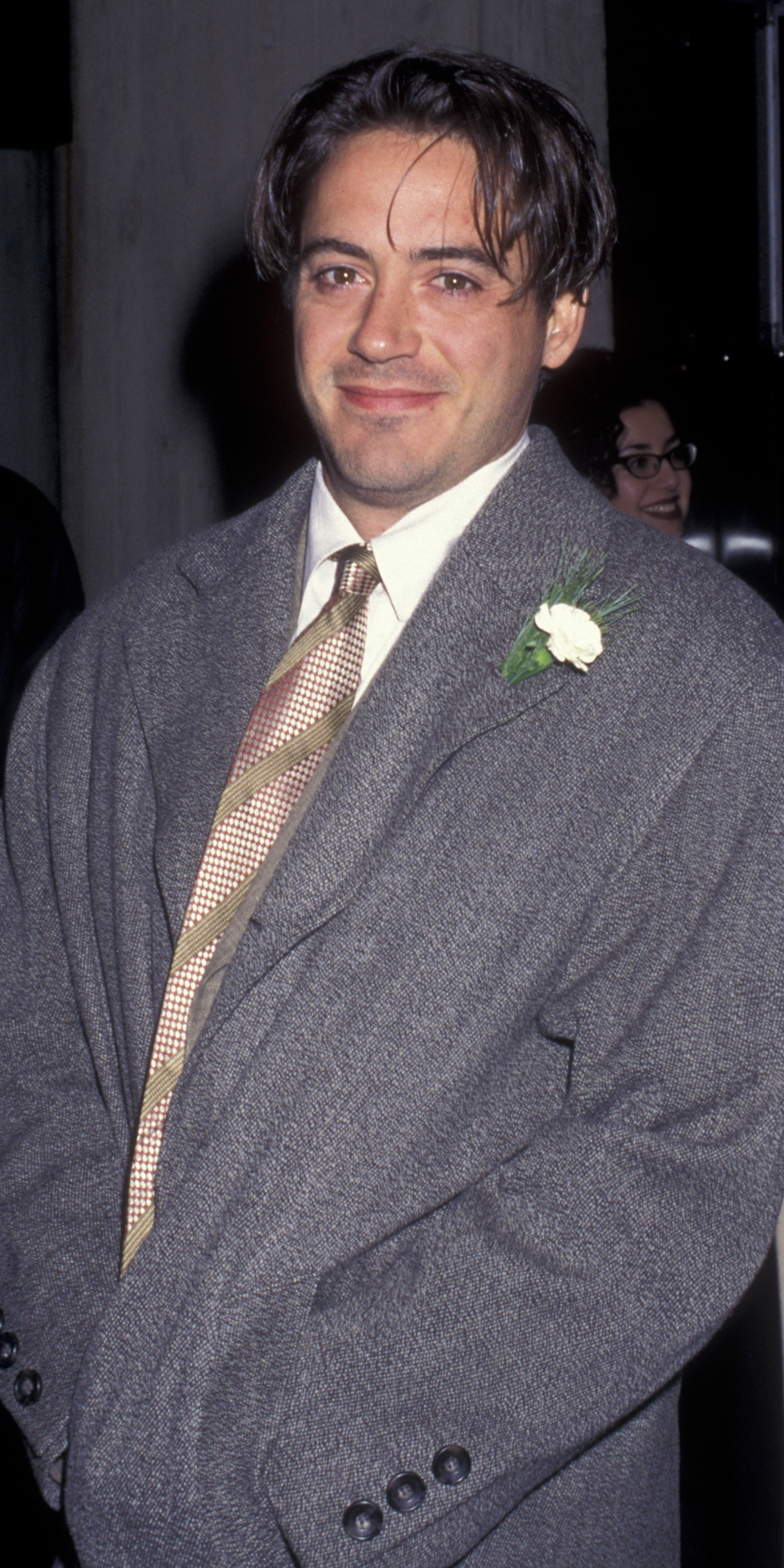Robert Downey Jr. bei der Premiere von "Restoration" in New York im Jahr 1991 | Quelle: Getty Images