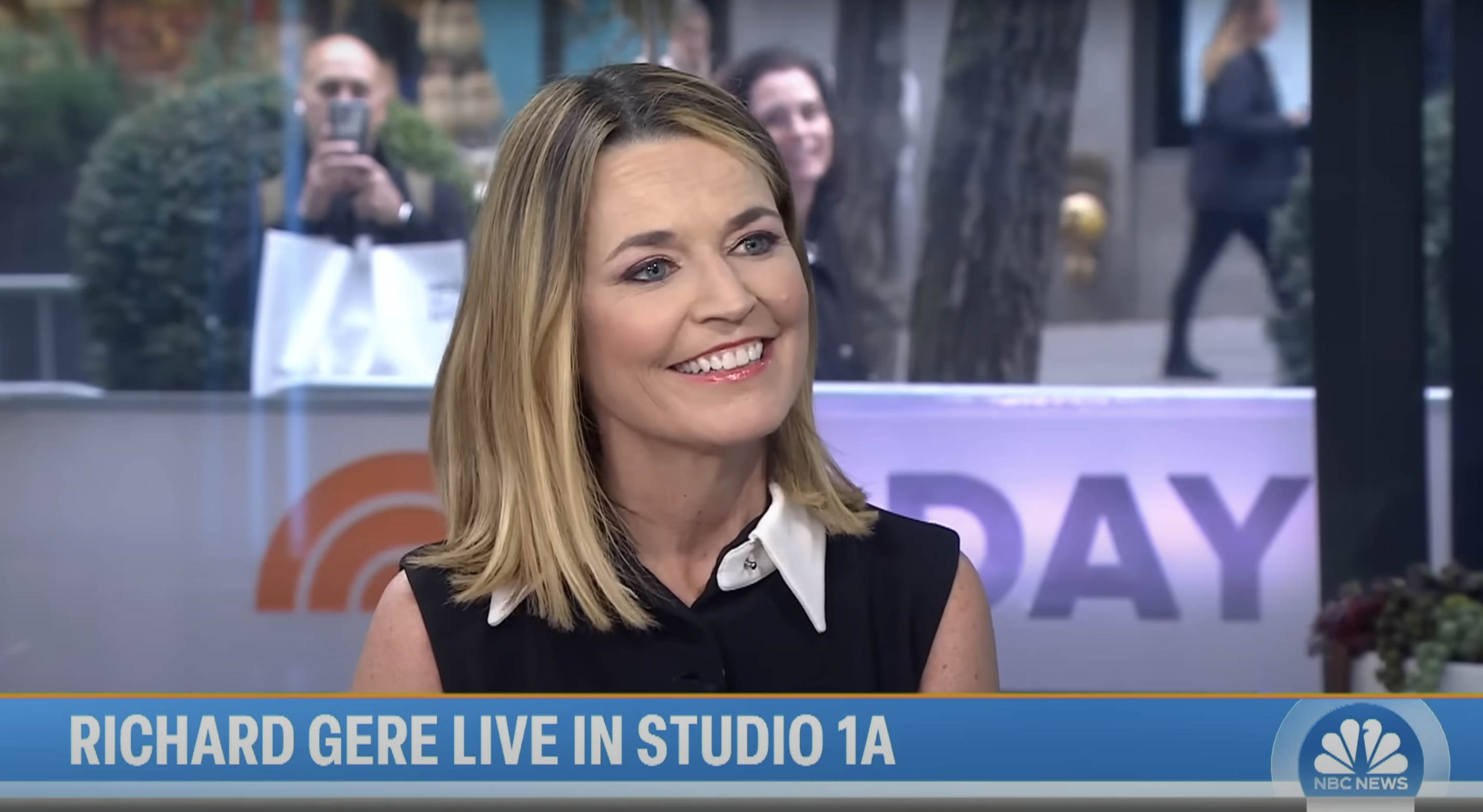 Savannah Guthrie ist in einem Video zu sehen, das am 20. November 2024 geteilt wurde | Quelle: YouTube/TODAY